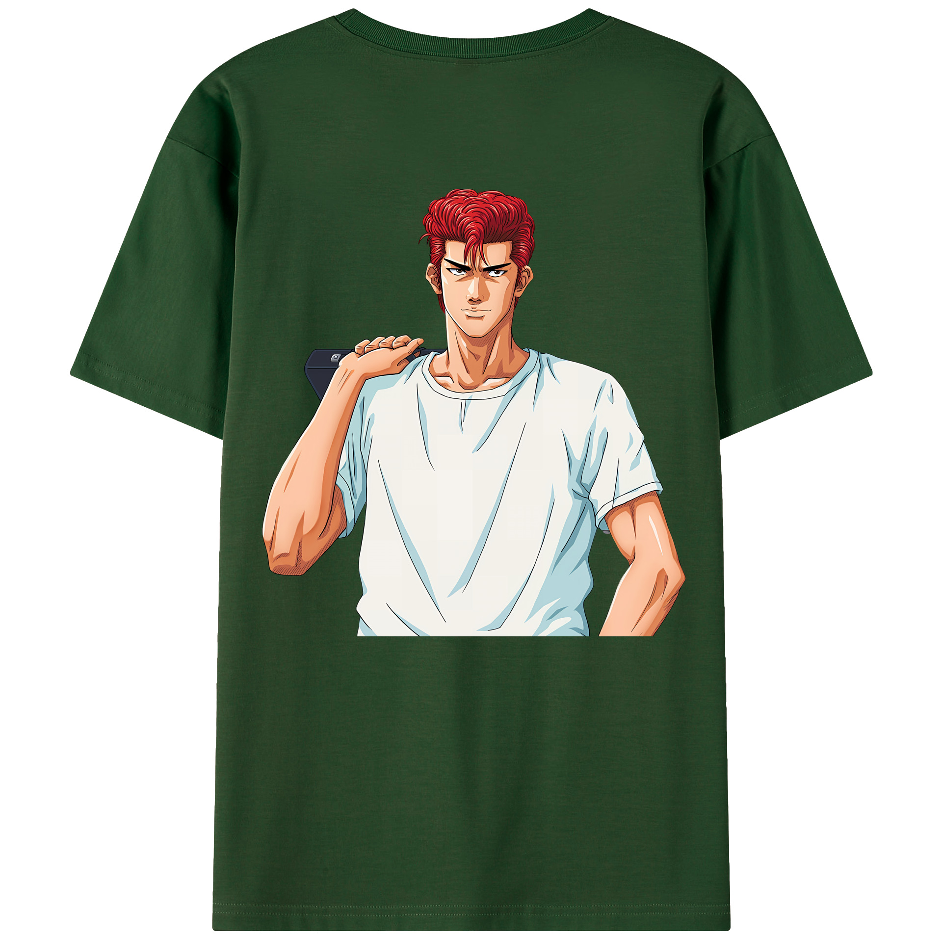 SLAM DUNK／スラムダンク 綿100％半袖Tシャツ（背面プリント）